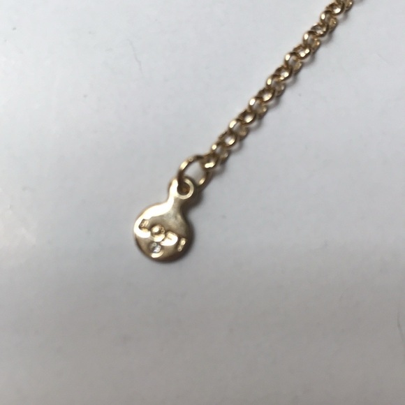 Ann Taylor LOFT Blue Lapis Lazuli Necklace Gold Link Chain - Picture 8 of 13